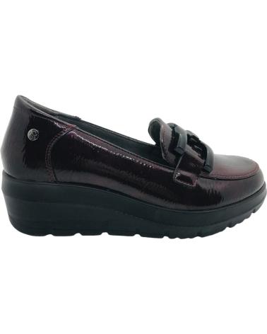 MYSOFT LOAFER 25M585 BURGUNDY WITH PLATFORM BURDEOS