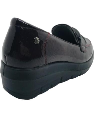 MYSOFT LOAFER 25M585 BURGUNDY WITH PLATFORM BURDEOS