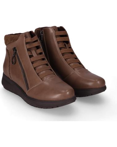 CHIKA10 ESTEPA 16 BOTINES TAUPE CON CREMALLERA Y PLATAFORMA DISCRETA TAUPE-TAUPE