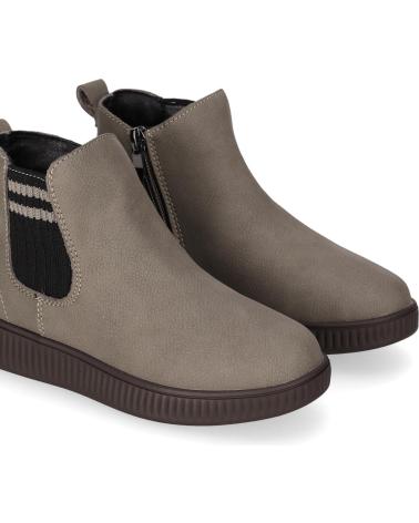 CHIKA10 MOUNTY 04 BOTTINE CHELSEA TAUPE TAUPE-TAUPE