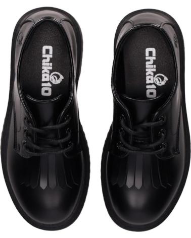 CHIKA10 HOLANDA 24 - CHAUSSURES RICHELIEU NOIRES À GLANDS NEGRO-BLACK