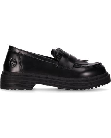CHIKA10 HOLANDA 25 - MOCASSINS NOIRS À GLANDS NEGRO-BLACK