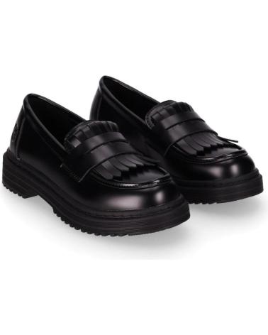 CHIKA10 HOLANDA 25 - MOCASSINS NOIRS À GLANDS NEGRO-BLACK