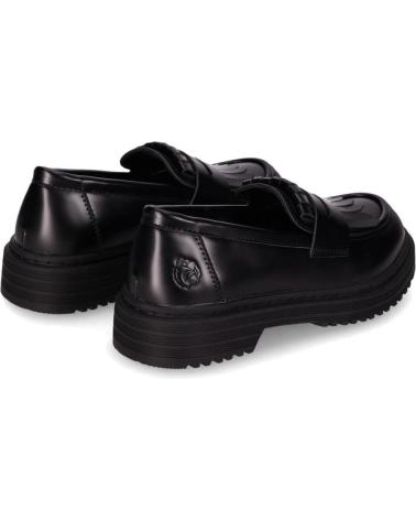 CHIKA10 HOLANDA 25 - MOCASSINS NOIRS À GLANDS NEGRO-BLACK