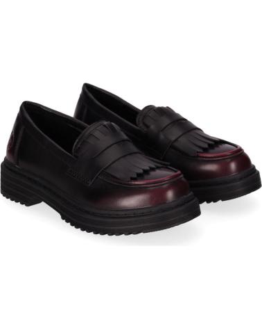 CHIKA10 HOLANDA 25 - MOCASSINS BORDEAUX À GLANDS VINO-WINE