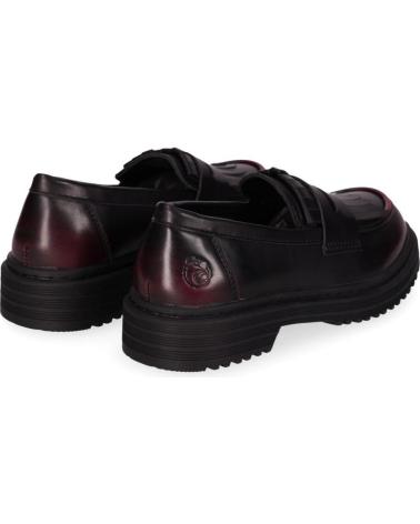 CHIKA10 HOLANDA 25 - MOCASSINS BORDEAUX À GLANDS VINO-WINE