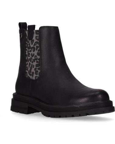 CHIKA10 ZAKIA 17 SCHWARZE STIEFELETTE NEGRO-BLACK
