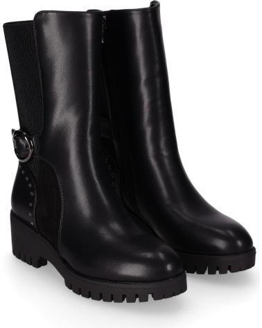 CHIKA10 CARNAVALES 13 BLACK BOOT NEGRO-BLACK