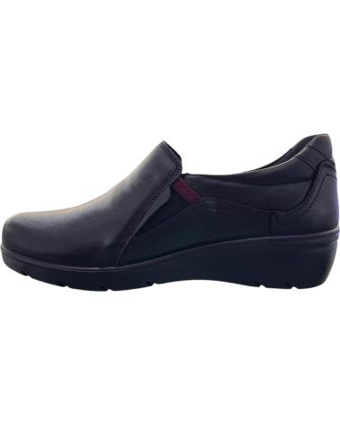 LAURA AZAÑA LA26801 NAPA BLACK LOAFER SHOE NEGRO