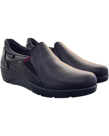 LAURA AZAÑA LA26801 NAPA BLACK LOAFER SHOE NEGRO