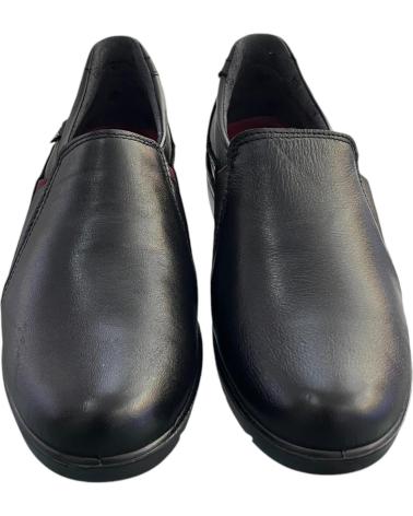 LAURA AZAÑA LA26801 NAPA BLACK LOAFER SHOE NEGRO