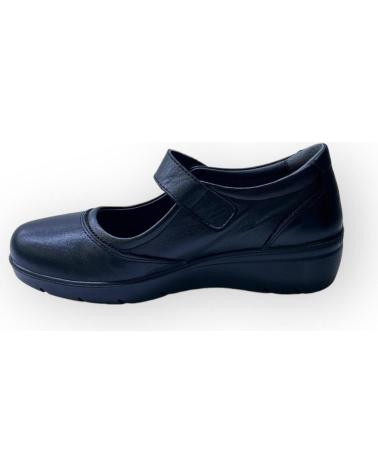 SCARPE LAURA AZAÑA LA26802NA MARY JANE IN NAPPA NERA NEGRO