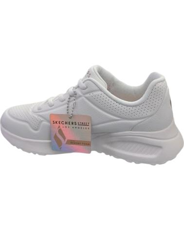 SKECHERS UNO LITE-LITE WORK 177289 WHT BASKETS BLANCHES WHT