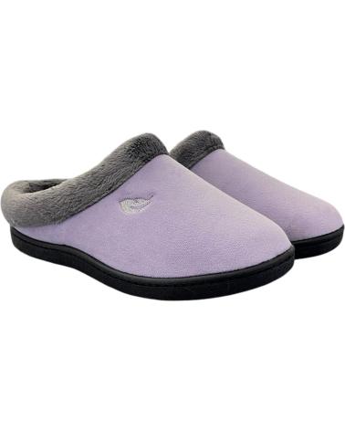 PANTOFOLE PLUMAFLEX 12230 LILLA HOLLAND RICAMO PIUMA MORADO