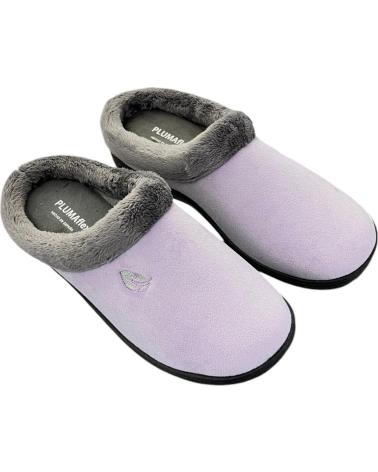 PANTOFOLE PLUMAFLEX 12230 LILLA HOLLAND RICAMO PIUMA MORADO