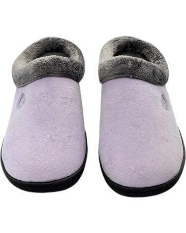 PANTOFOLE PLUMAFLEX 12230 LILLA HOLLAND RICAMO PIUMA MORADO