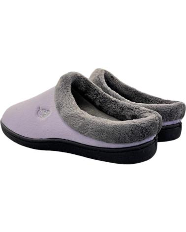 PANTOFOLE PLUMAFLEX 12230 LILLA HOLLAND RICAMO PIUMA MORADO