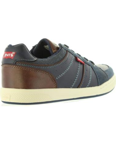 Zapatos de Mujer y Niña y Niño LEVIS VCLU0004S CLUB 0208 NAVY BROWN