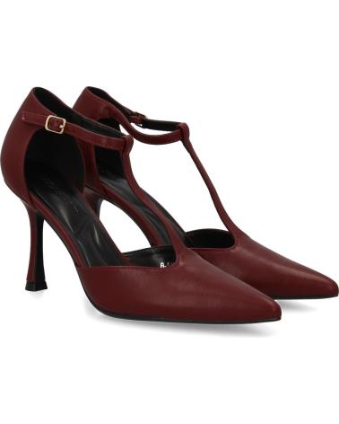 HIGH HEEL SPORT3PUNTO0 B-5472 ROT MIT T-RIEMEN VARIOS COLORES