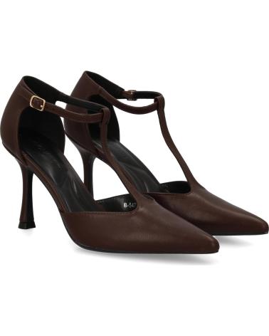 HIGH HEEL SPORT3PUNTO0 B-5472 BRAUN MIT T-RIEMEN VARIOS COLORES