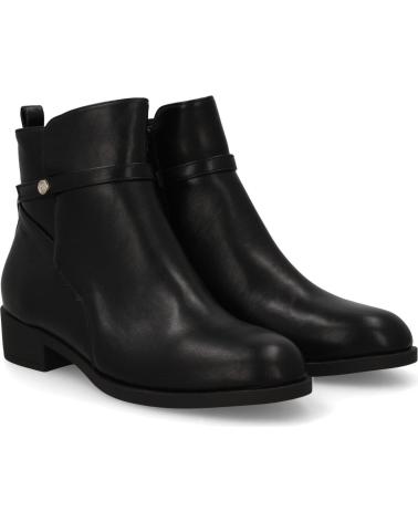 SCHWARZE STIEFELETTEN SPORT3PUNTO0 CF-5492 MIT ZIERSCHNALLE VARIOS COLORES
