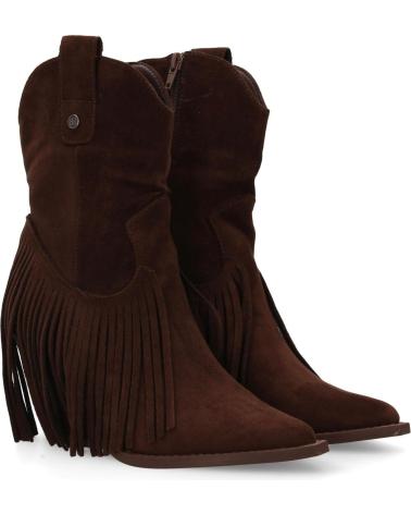SPORT3PUNTO0 A-5419 STIEFEL KAFFEE MIT FRANSEN VARIOS COLORES