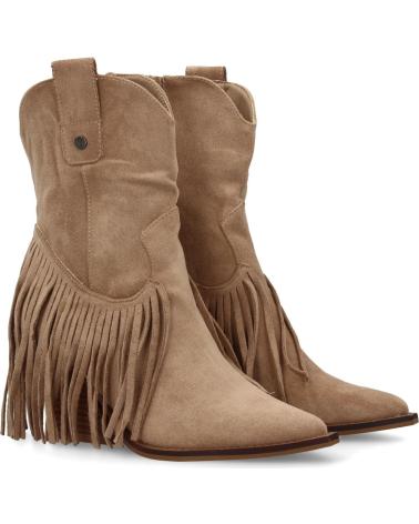COWBOY-STIEFEL SPORT3PUNTO0 A-5419 MIT FRANSEN APRICOT VARIOS COLORES