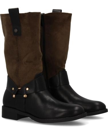 BIKER-STIEFEL SPORT3PUNTO0 AW-5461 GRÜN MIT METALL-DETAILS VARIOS COLORES