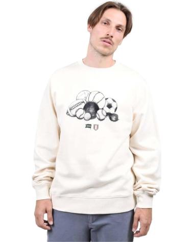 WEMOTO SWEAT-SHIRT BEIGE À IMPRIMÉ GRAPHIQUE - COL ROND BEIGE