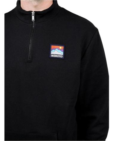 WEMOTO SUDADERAS EN COLOR PARA HOMBRE NEGRO