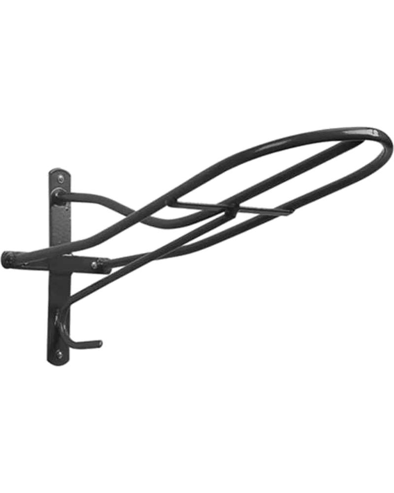 ZALDI SADDLE RACK FOR STABLE BLACK COLOR NEGRO