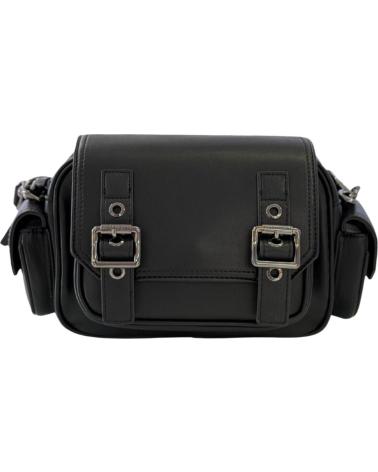 HISPANITAS BOLSO BANDOLERA BI254143 NEGRO NEGRO
