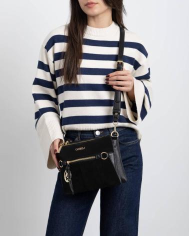 BOLSO BANDOLERA CARMELA 186174 NEGRO NEGRO