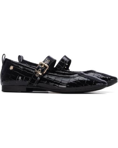 MARY JANE CARMELA 162562 NERO VERNICE CON FIBBIA DORATA NEGRO