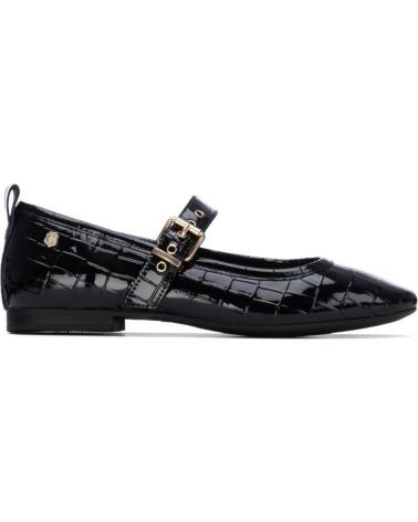 MARY JANE CARMELA 162562 NERO VERNICE CON FIBBIA DORATA NEGRO