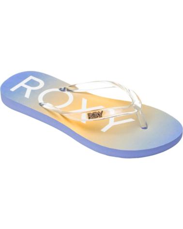 TONGS ROXY RG VIVA JELLY AVEC DÉGRADÉ VIOLET ET JAUNE VIOLETA