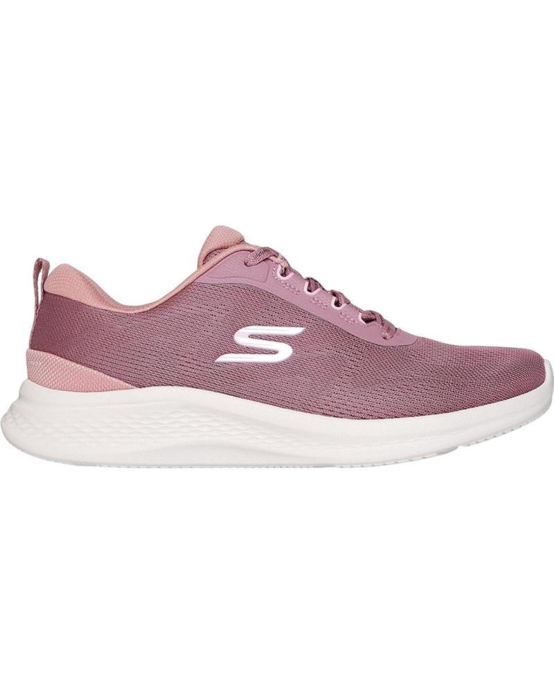 SKECHERS LITE PRO 150620 - BASKETS SPORTIVES ROSE BORDEAUX BURDEO