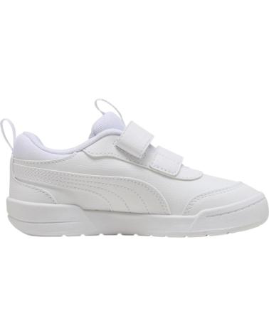 PUMA BASKETS MULTI FLEX BLANCHES POUR ENFANTS ET BÉBÉS BLANCO