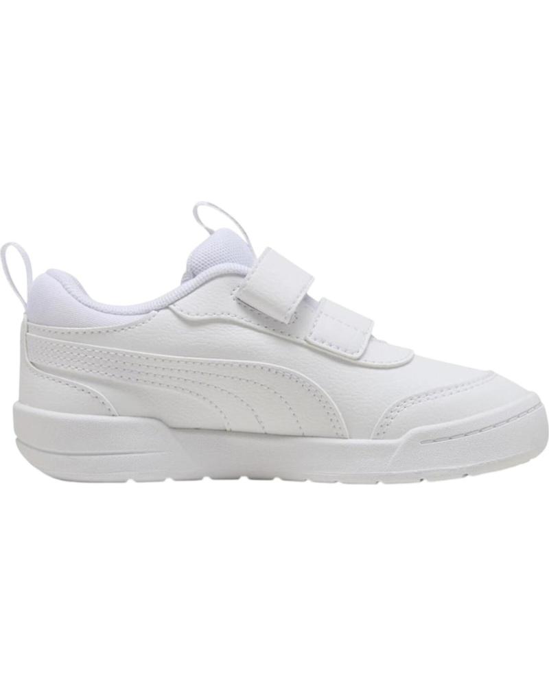 PUMA BASKETS MULTI FLEX BLANCHES POUR ENFANTS ET BÉBÉS BLANCO