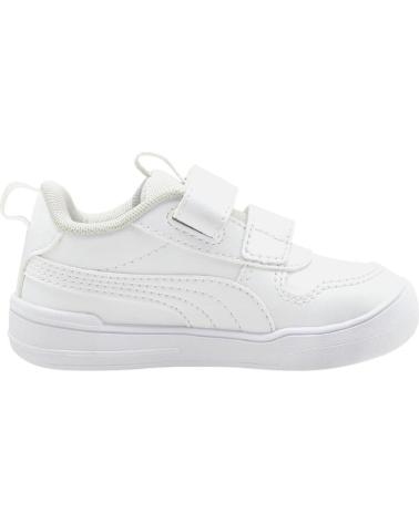 PUMA BASKETS MULTI FLEX BLANCHES POUR BÉBÉ BLANCO