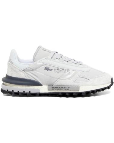 BASKETS LACOSTE ELITE ACTIVE 125 2 SMA GRIS GRIS