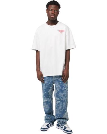 KARL KANI BUBBLEGUM TEE BLANC