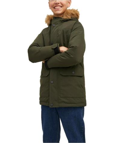GIACCA JACK & JONES KIDS 12212422 VERDE VERDE