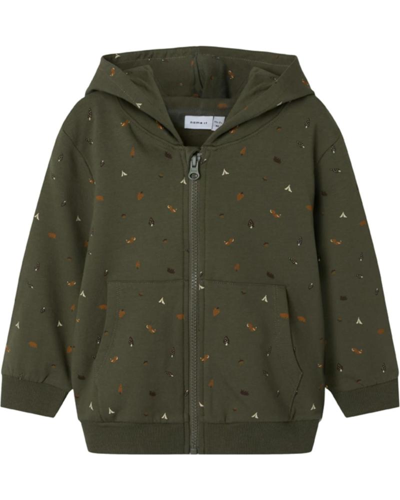 NAME IT CHAQUETA CON CAPUCHA NAME IT PARA NIÑOS BLANCO