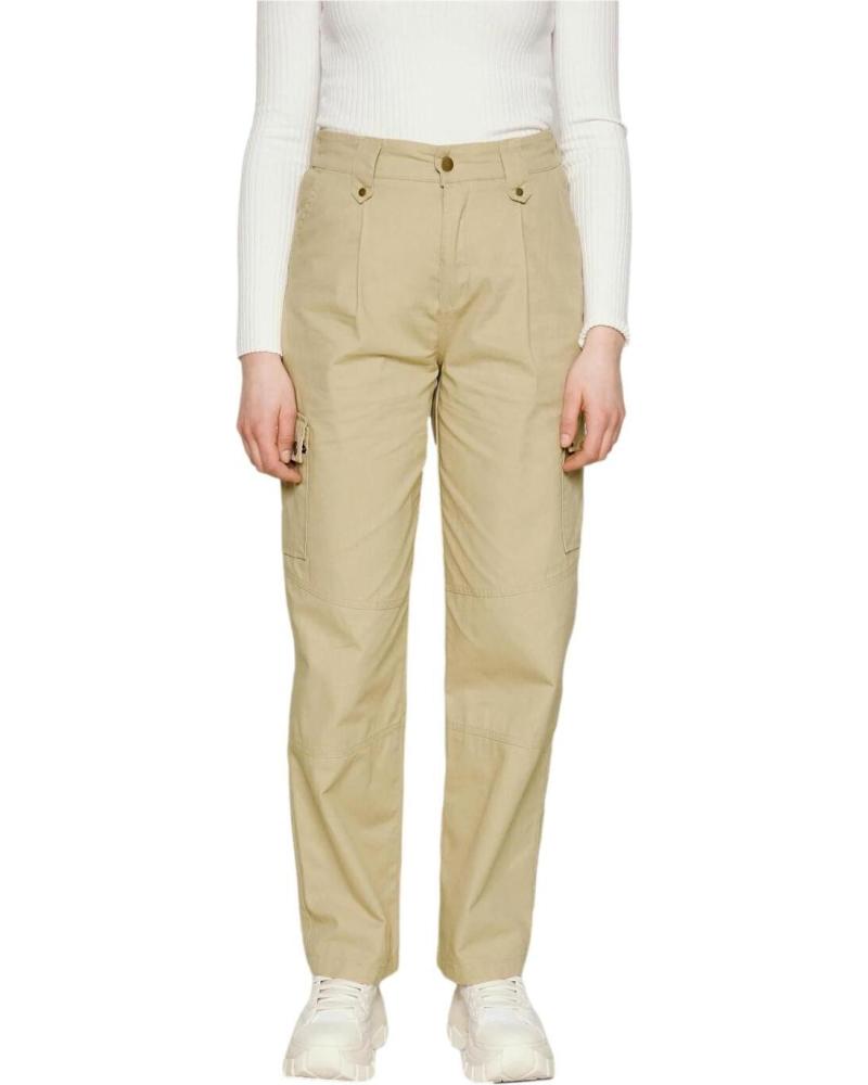 ONLY PANTALON CARGO DROIT BEIGE - MODÈLE 15292607 BEIGE