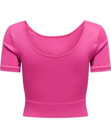 ONLY TOP SPORTIF COURT MANCHES COURTES 15317056 ROSE ROSA