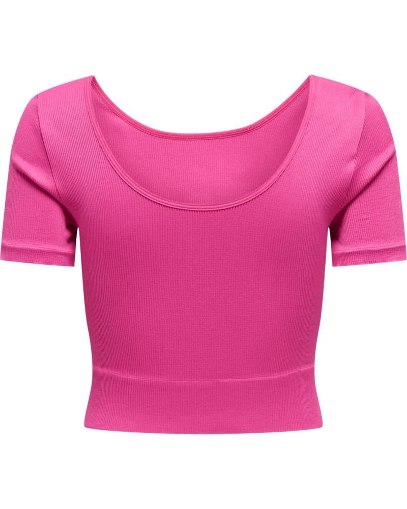 ONLY TOP SPORTIVO CORTO MANICHE CORTE 15317056 NERO NEGRO