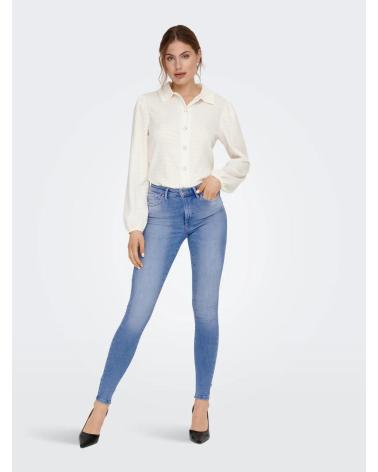 ONLY JEANS AJUSTADOS 15250273 AZUL AZUL