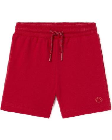 PANTALÓN CORTO DEPORTIVO MAYORAL DE FELPA 621 ROJO ROJO