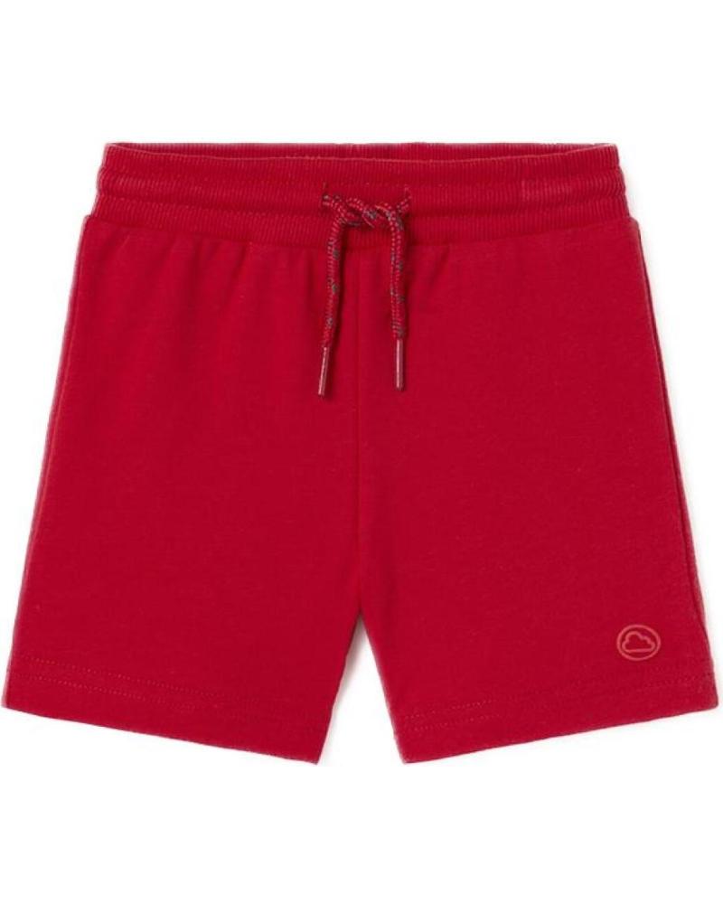 PANTALÓN CORTO DEPORTIVO MAYORAL DE FELPA 621 ROJO ROJO